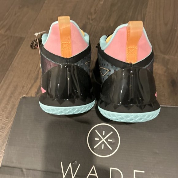 Li-Ning Wade All Day 6 Basketball Shoes Men Size 11 Black/ Pink/ Blue ABPR019-4H main image 4